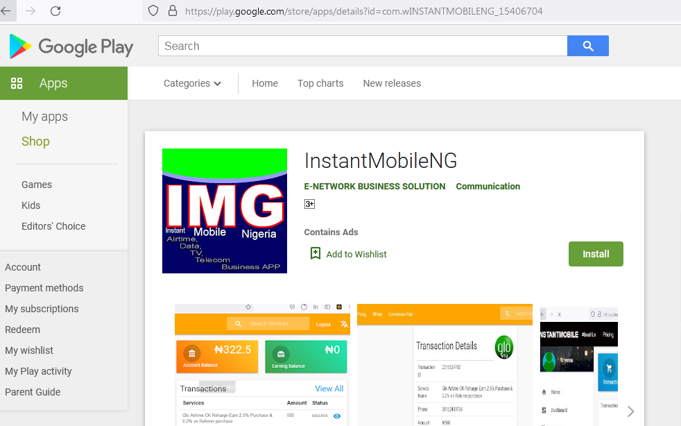 Launching our New Android APP -Buy Data, Airtime, TV Subs at a click